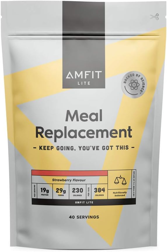 Amfit Meal Replacement Strawberry 2.4kg