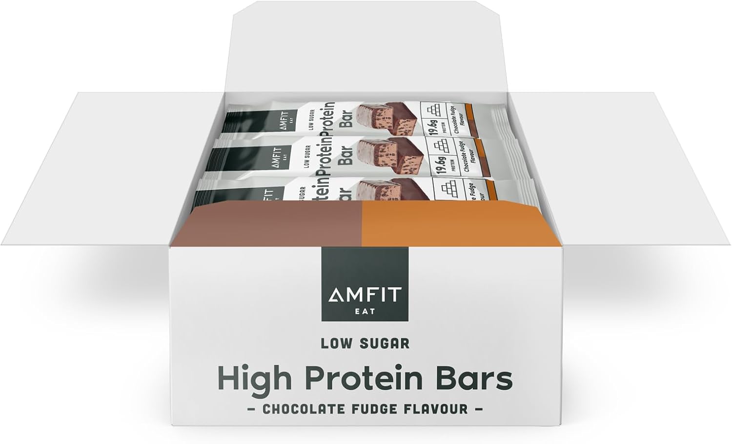 Amfit Protein Bars Chocolate Fudge 12-Pack